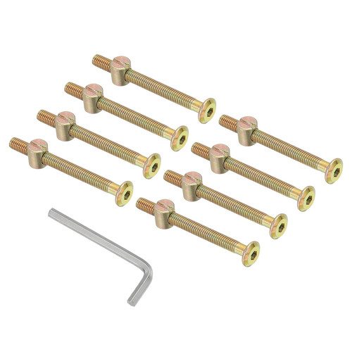 65mm bunk bed bolts 8 - m6, bolts,