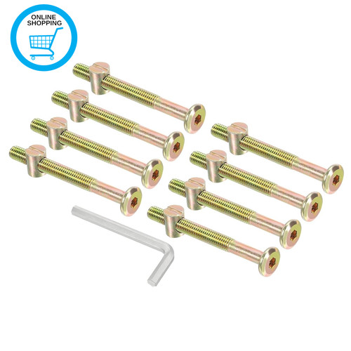 80mm bunk bed bolts - 80mm, 8