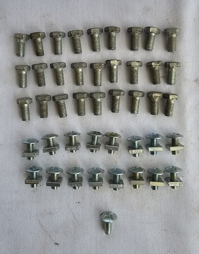 Mini bolts sizes - sizes, pictures