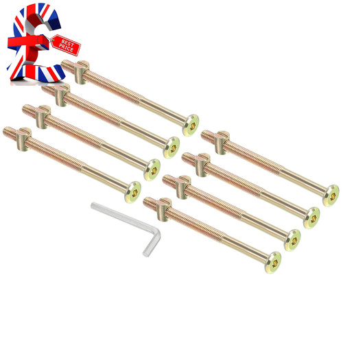 120mm bunk bed bolts 8 - m8,