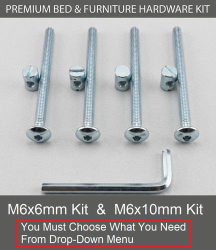 Furniture connecting bolts - m6,